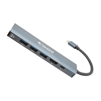 هاب 6 پورت USB-C بیاند مدل BA-415